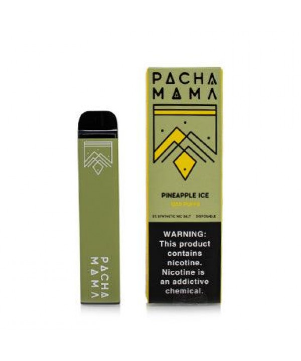 Pachamama Pineapple Ice | 1200 Puff Disposable Pachamama Pineapple Ice | 1200 Puff Disposable