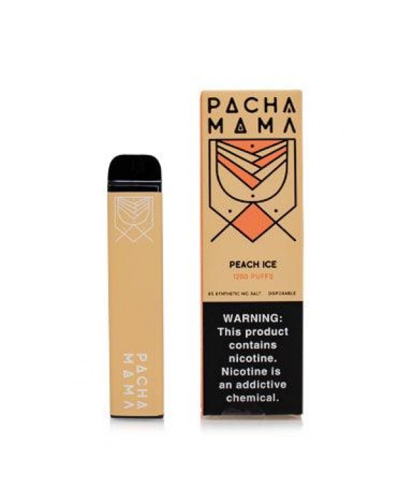 Pachamama Peach Ice | 1200 Puff Disposable Pachamama Peach Ice | 1200 Puff Disposable