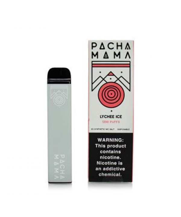 Pachamama Lychee Ice | 1200 Puff Disposable Pachamama Lychee Ice | 1200 Puff Disposable