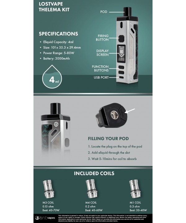 Lost Vape Thelema Kit