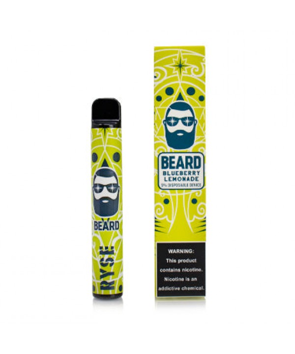 Beard Vape Blueberry Lemonade | 50mg Ryse Bar Disp...