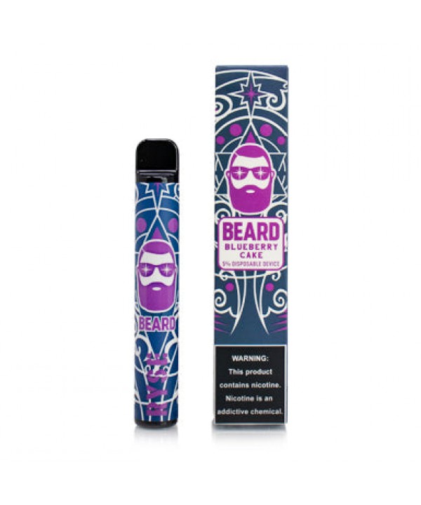 Beard Vape Blueberry Cake | 50mg Ryse Bar Disposab...