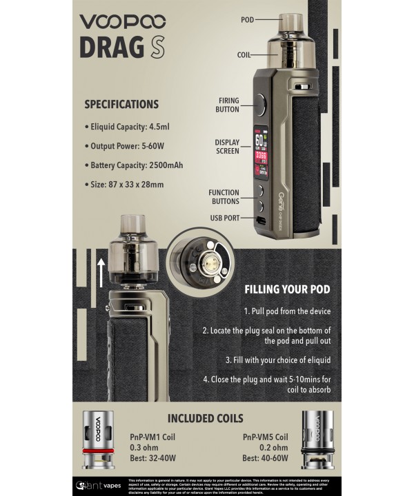 VOOPOO DRAG S