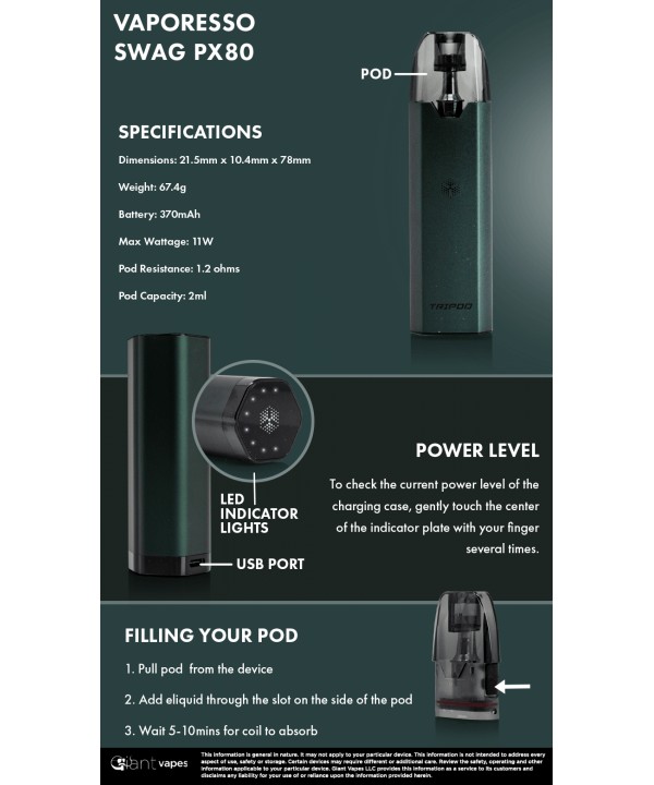 UWELL Tripod PCC Kit