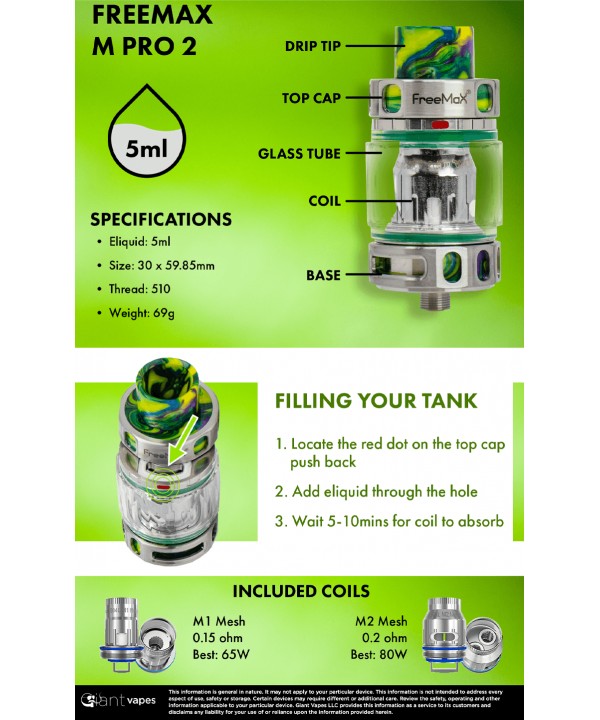 FreeMax M Pro 2 Tank