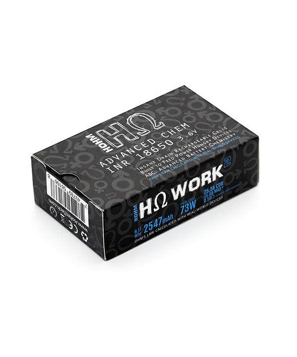 HOHM WORK2 18650 2547mAh Battery