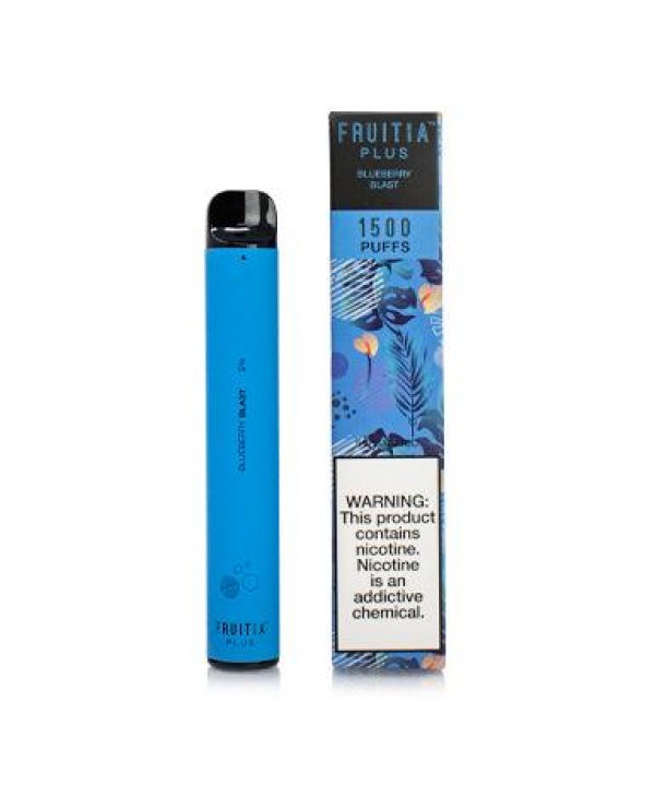 Fruitia Blueberry Blast | 1500 Puff Disposable