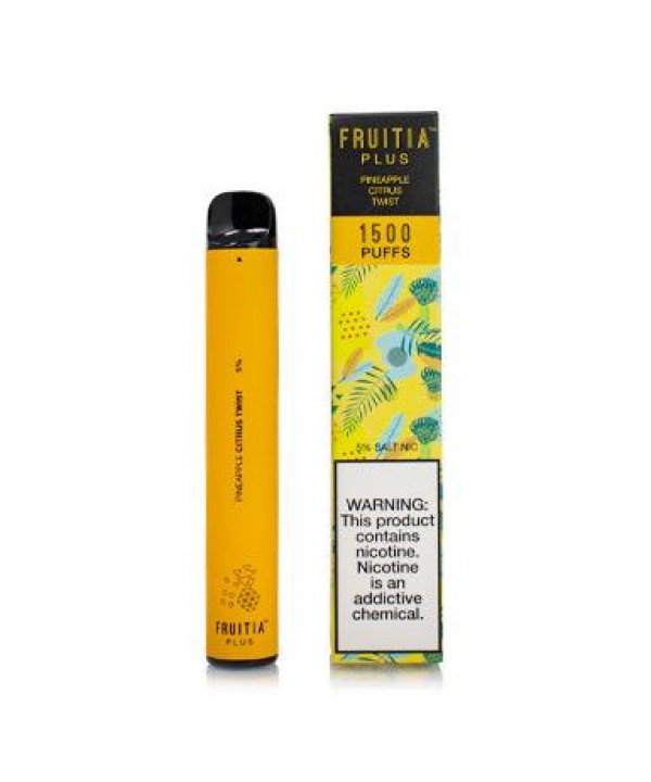 Fruitia Pineapple Citrus Twist | 1500 Puff Disposa...