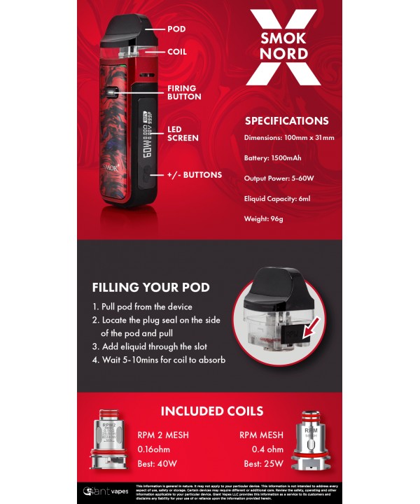 SMOK NORD X Kit