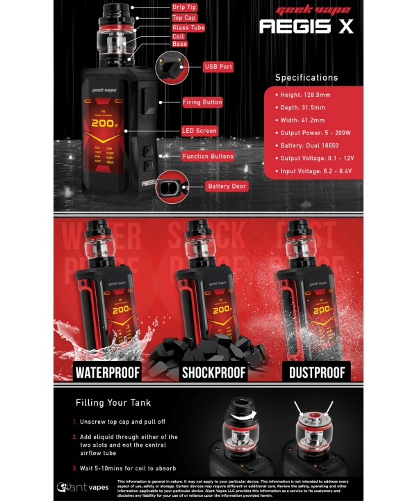 Geekvape Aegis X Kit