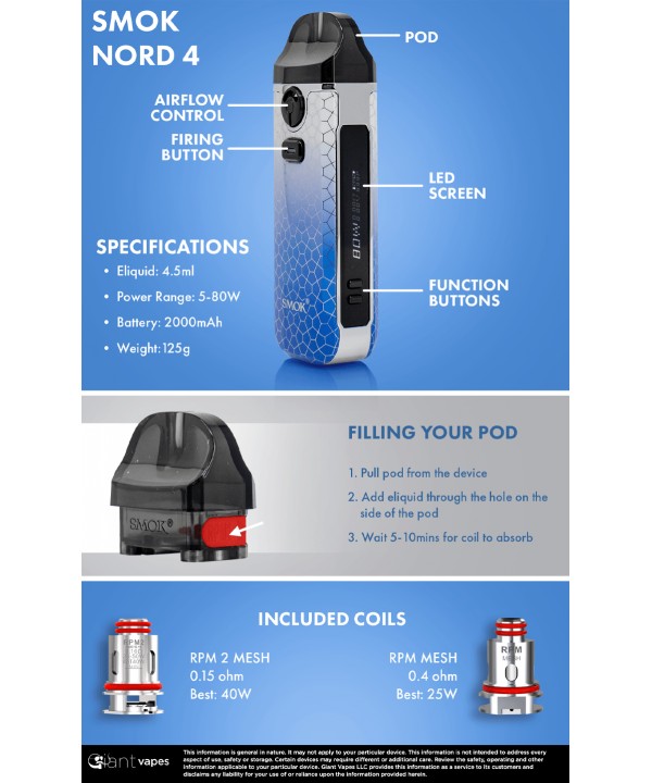 SMOK NORD 4 Kit