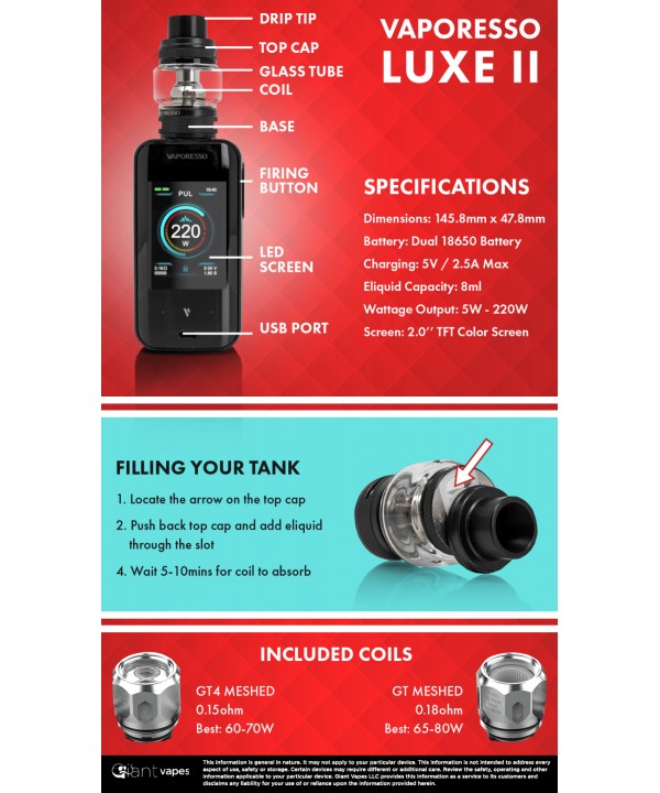 Vaporesso LUXE 2 Kit