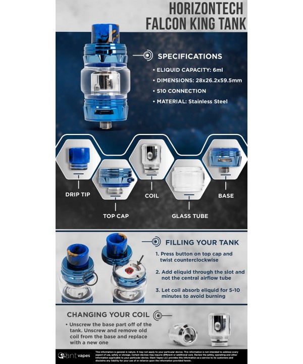 HorizonTech Falcon King Tank